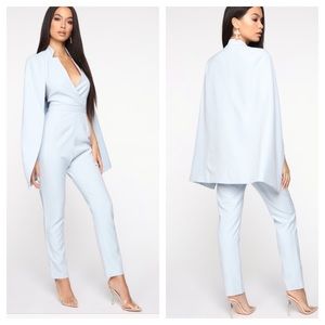 NWT- Cape Jumpsuit